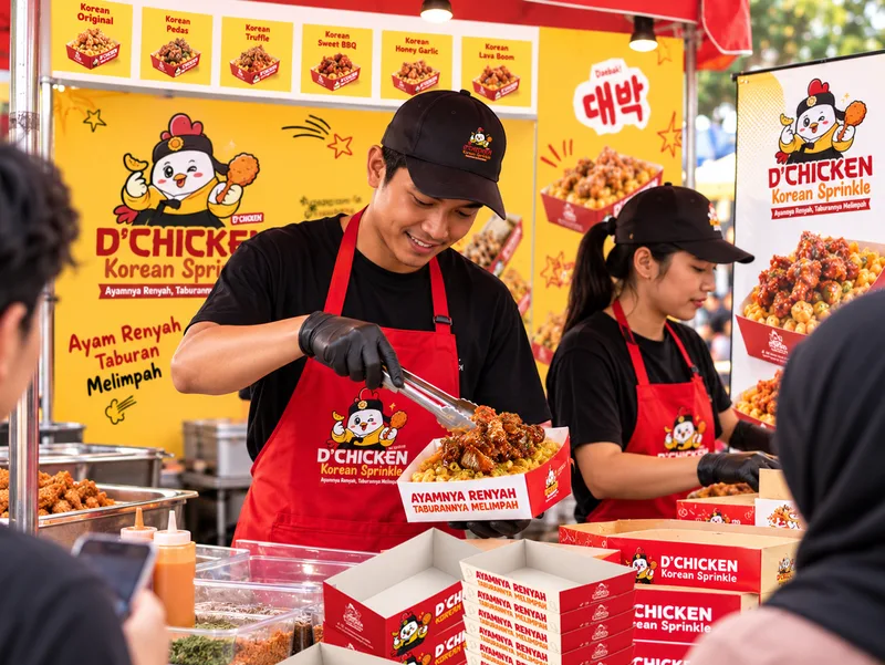 Booth Eye-Catching & Siap Jualan